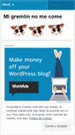 Mobile Screenshot of migremlinnomecome.wordpress.com