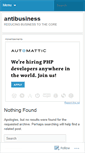 Mobile Screenshot of antibusiness.wordpress.com