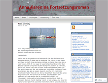 Tablet Screenshot of annakareninablog.wordpress.com