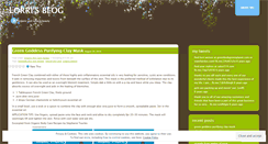 Desktop Screenshot of lorrisblog.wordpress.com