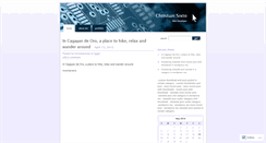 Desktop Screenshot of christiansixto.wordpress.com