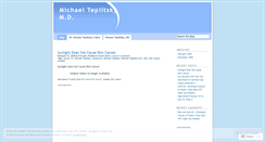 Desktop Screenshot of michaelteplitsky.wordpress.com