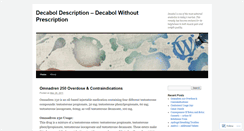 Desktop Screenshot of decabol.wordpress.com