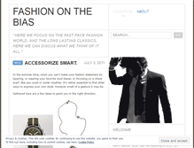 Tablet Screenshot of fashiononthebias.wordpress.com