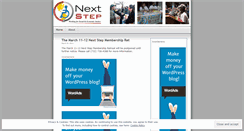 Desktop Screenshot of gonextstep.wordpress.com