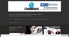 Desktop Screenshot of jovenesempresariosdejalisco.wordpress.com