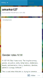 Mobile Screenshot of amarko127.wordpress.com