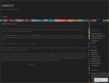 Tablet Screenshot of amarko127.wordpress.com
