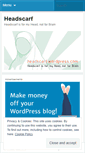 Mobile Screenshot of headscarf.wordpress.com