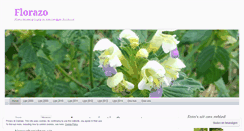 Desktop Screenshot of florazo.wordpress.com