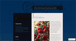 Desktop Screenshot of dawnalongthepathlesstraveled.wordpress.com