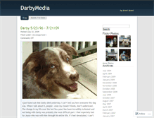 Tablet Screenshot of darbymedia.wordpress.com