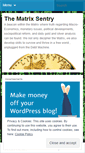 Mobile Screenshot of matrixsentry.wordpress.com