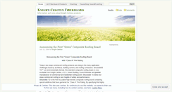 Desktop Screenshot of knightcelotexfiberboard.wordpress.com