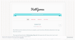 Desktop Screenshot of keitgames.wordpress.com