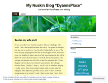 Tablet Screenshot of dyannsplace.wordpress.com