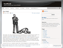 Tablet Screenshot of nerdworld.wordpress.com