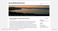 Desktop Screenshot of donnamcghierichmond.wordpress.com