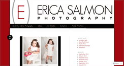 Desktop Screenshot of ericasalmonphotography.wordpress.com