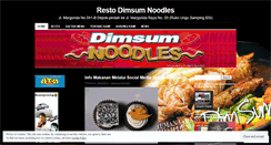 Desktop Screenshot of dimsumnoodles.wordpress.com