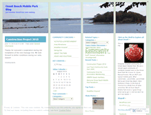 Tablet Screenshot of onsetbeachmobilepark.wordpress.com