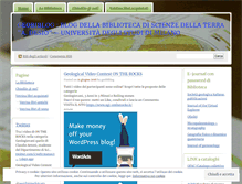Tablet Screenshot of geobiblog.wordpress.com