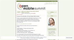 Desktop Screenshot of openmobilemedia.wordpress.com