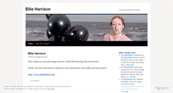 Desktop Screenshot of ellieharrisonperformance.wordpress.com