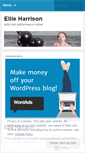 Mobile Screenshot of ellieharrisonperformance.wordpress.com