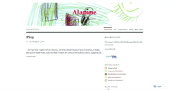 Desktop Screenshot of alamne.wordpress.com