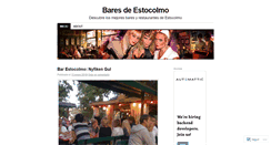 Desktop Screenshot of baresestocolmo.wordpress.com