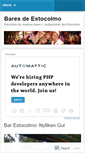 Mobile Screenshot of baresestocolmo.wordpress.com