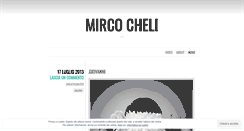 Desktop Screenshot of mircocheli.wordpress.com