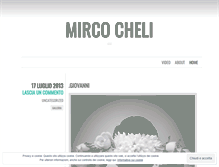 Tablet Screenshot of mircocheli.wordpress.com