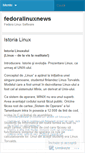 Mobile Screenshot of fedoralinuxnews.wordpress.com