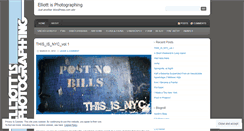 Desktop Screenshot of elliottprice.wordpress.com