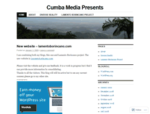 Tablet Screenshot of cumba.wordpress.com