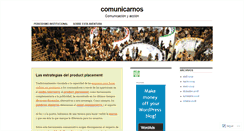 Desktop Screenshot of comunicarnos.wordpress.com