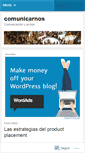 Mobile Screenshot of comunicarnos.wordpress.com