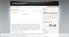 Desktop Screenshot of gentechvrij.wordpress.com