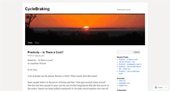 Desktop Screenshot of cyclebraking.wordpress.com