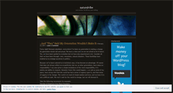 Desktop Screenshot of naturalvibe.wordpress.com