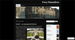 Desktop Screenshot of corysaunders.wordpress.com