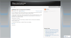 Desktop Screenshot of dablackroze.wordpress.com