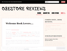 Tablet Screenshot of ozestorebooks.wordpress.com