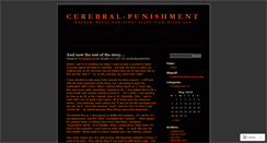 Desktop Screenshot of cerebralpunishment.wordpress.com