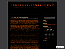 Tablet Screenshot of cerebralpunishment.wordpress.com