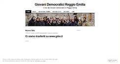Desktop Screenshot of gdreggioemilia.wordpress.com
