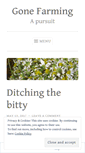 Mobile Screenshot of gonefarming.wordpress.com