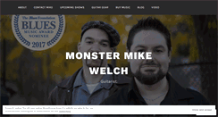 Desktop Screenshot of monstermikewelch.wordpress.com
